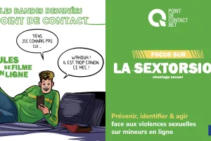 Sextortion – Comic strips, Point de Contact