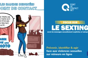 Sexting – Comic strips, Point de Contact