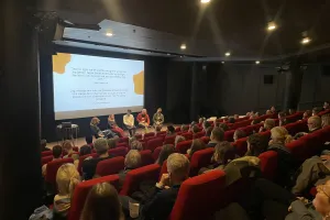 Image from panel debate during conference