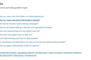 FAQs on cyberbullying