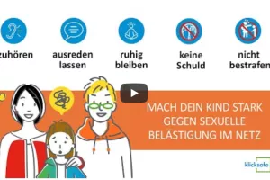 Explanatory video: Make your child strong against sexual harassment online
