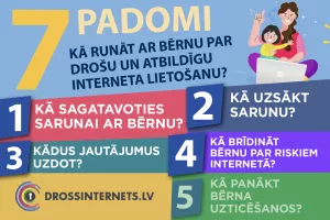 Guide for parents: 7 tips how to talk to your child about internet safety
