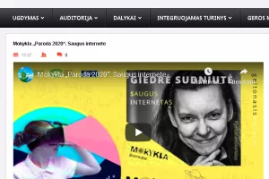 Atvira pamoka „Ar saugus mano skaitmeninis „aš“