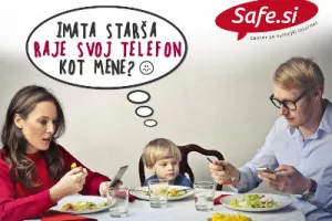 Poster: Parents on the phone