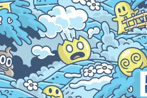 Läppä lentää/Just kidding - An interactive learnig game