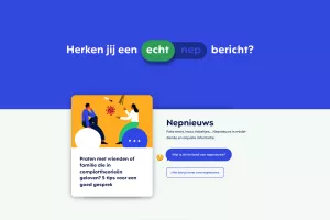 'Isdatechtzo.nl' - Website with useful tips on how to identify disinformation and learn more about fake news