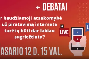 Safer internet week debate in Vilnius Balsių pro-gymnasium