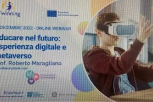 Webinar "Educating in the future: digital experience and Metaverse" organised by Generations Connected in collaboration with eTwinning.