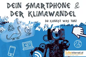 Flyer: Dein Smartphone & der Klimawandel