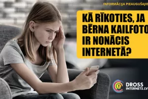 “What should I do if a child's naked photo is on the Internet?” - advices to parents