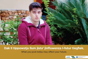 What you post today may affect your future.