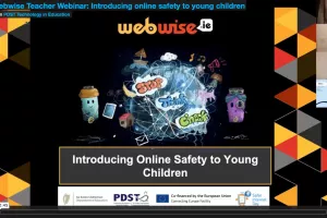 Webinar – Introducing online safety to young children