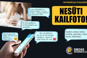 "Don't send nudes" - advices to teens