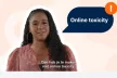 Image of the explainer video on online toxicity.