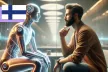 Man and AI.