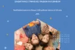 Blue cover with the title ‘Survey: Online Habits of Children and Teens’. In the middle, children are lying in a circle, smiling and holding smartphones.