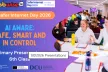 Image of Presentation cover slide with presentation title: AI Aware: Safe, Smart and in Control - Primary Presentation