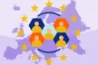 Visual representation of a group of stakeholders in the European Union