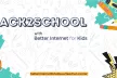 Writing "Back to school campaign" on colourful background