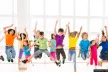 Children jumping