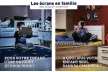 Campaign poster showing a child using screens in their bedroom