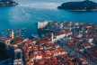 Aerial view of Dubrovnik, Croatia