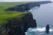 Scenic view of coastline in Ireland