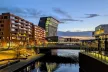 Evening landscape view of Oslo, Norway