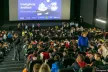 Crowd of people in a room conference