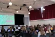 People sitting at a seminar