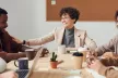 Group of people in a professional meeting
