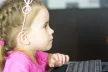 A child playing on the computer