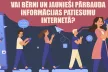 Graphic design of the Latvian study, showing young people using digital devices