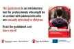 Decorative. Graphic design of the handbook by the Finnish Save the Children