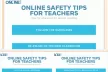 Safer Internet Tips - Teachers