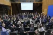 People sitting in a meeting