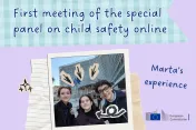 First meeting of the special panel on child safety online | Marta's perspective
