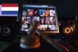 Illegal online content stock photo