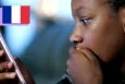 Teenager shocked at online content.