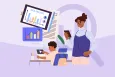 Data and parental control graphics