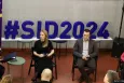 People on stage for Safer Internet Day