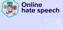 Visual design representing a lot of negative online interactions on a device